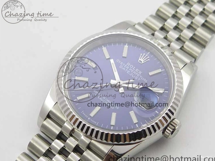 MiroTime 0415 DateJust 36mm 126234 BP Maker 1:1 Best Edition 904L Steel New Version Blue Dial on Jubilee Bracelet DailyWear 3076